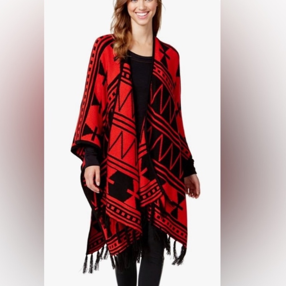 NEW Open Front Poncho
